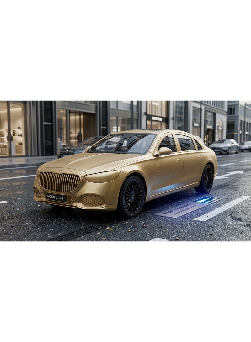 مكبر صوت سيارة لاسلكي روك لايت S177 رايدر، مكبر صوت بلوتوث ذهبي مطفي مع أضواء LED وجهير - Image 3