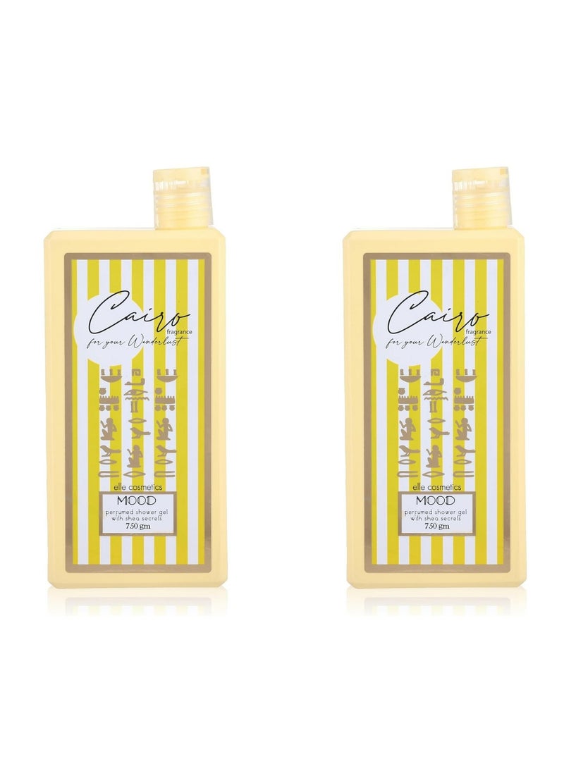 موود كايرو جل استحمام 2حبة*750جم - Image 1