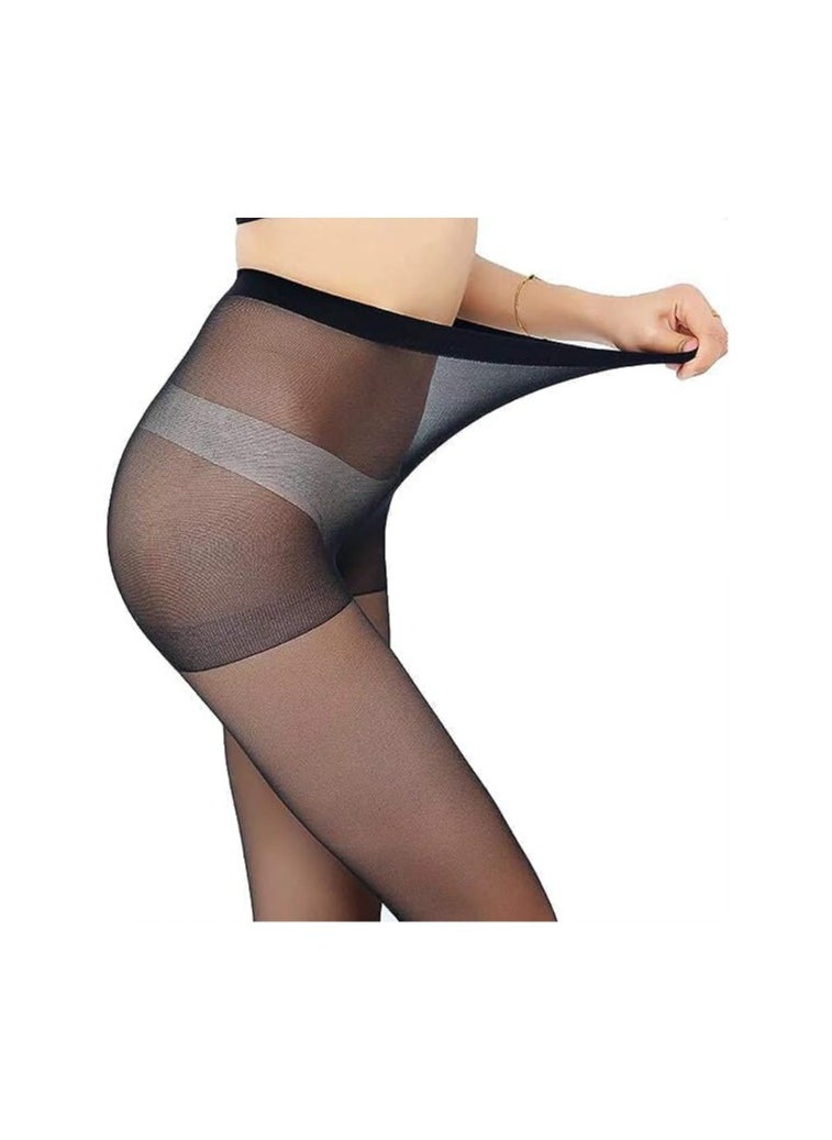 Bukela - 6 Pairs Pantyhose for Women, One Size, High Waist Sheer Tights, Lightweight Full Length Stockings for Ladies - Image 1
