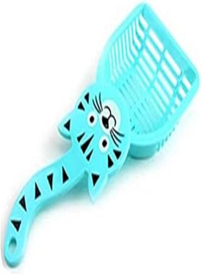 Plastic pet cleaning tool (blue)