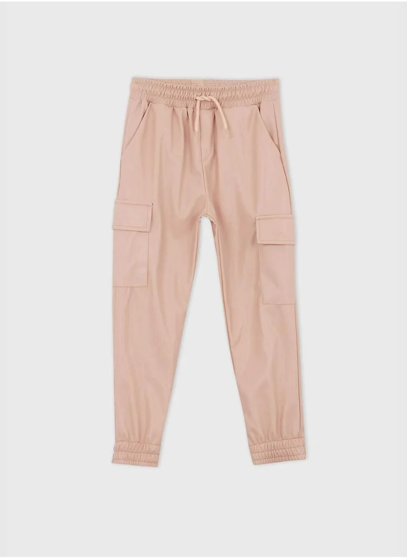 DeFacto Girl Cargo Fit Woven Trousers