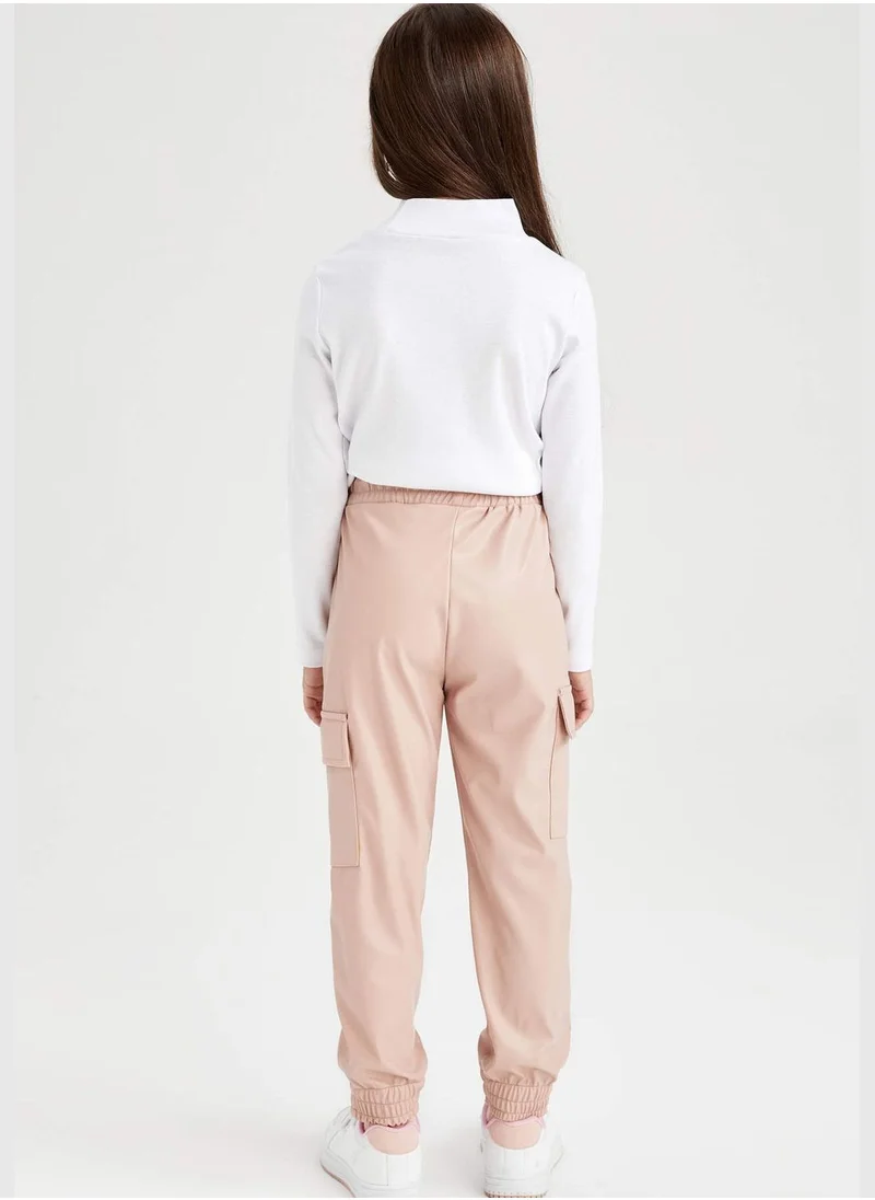 DeFacto Girl Cargo Fit Woven Trousers