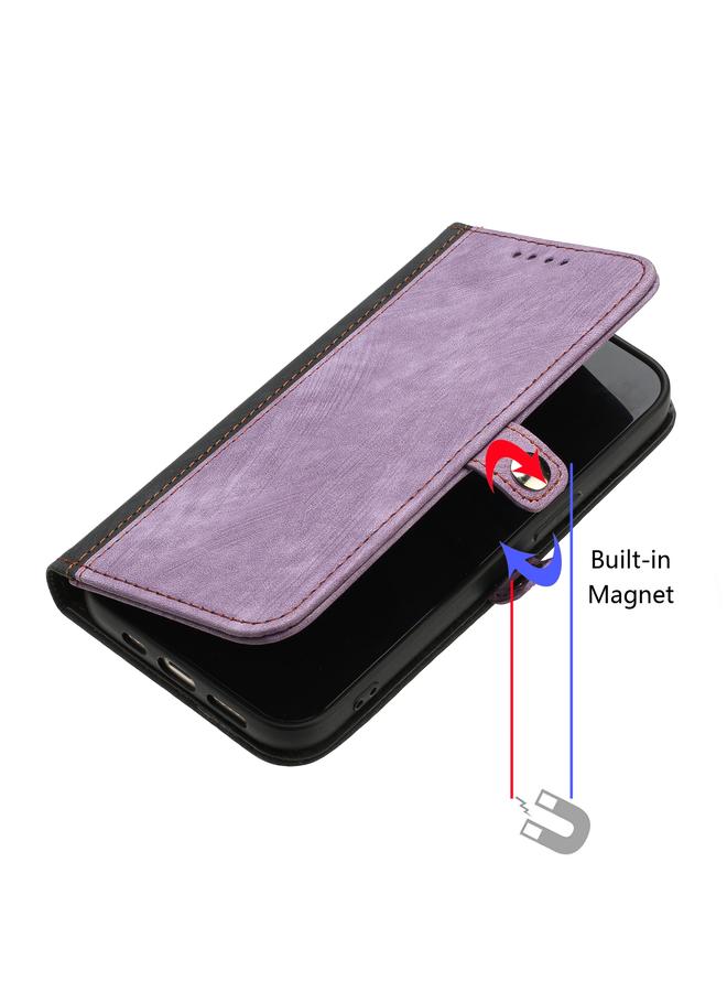 S-TOP Case For Samsung Galaxy S21+ 5G Side Buckle Double Fold Hand Strap Leather Phone Case - Image 4