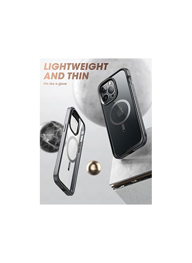 SupCase Unicorn Beetle Edge Mag Case for iPhone 14 Pro Max 6.7", Compatible with MagSafe Slim Frame Clear Protective Case with Built-in Screen Protector  - Image 4