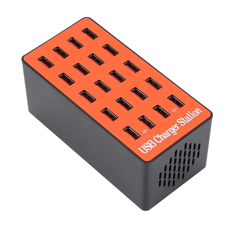 18A/5V Fast Charging 20 Port USB Hub Fast Heat Dissipation USB Charging Station - - Image 3