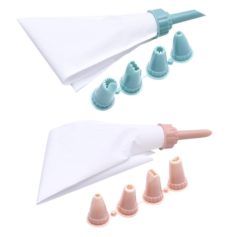 Reusable Icing Pastry Piping Bags Set of 2 Easy Clean for Cake Cookie Cream Decorating - Image 2