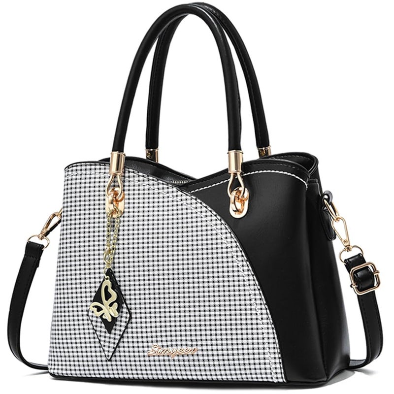 SiMYEER Purses and Handbags Top Handle Satchel Shoulder Bags Messenger Tote Bag for Ladies - Image 1