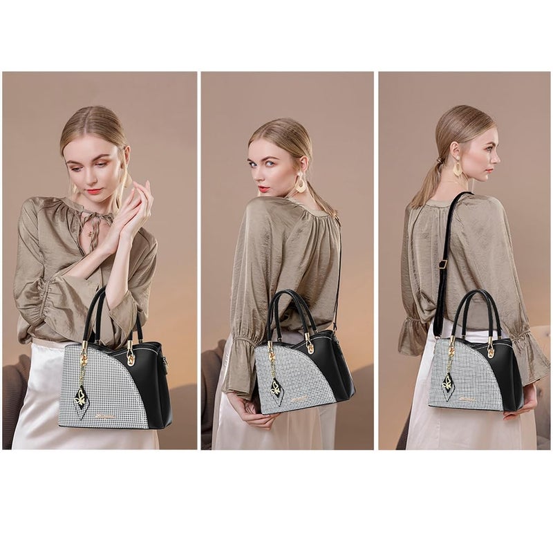 SiMYEER Purses and Handbags Top Handle Satchel Shoulder Bags Messenger Tote Bag for Ladies - Image 2