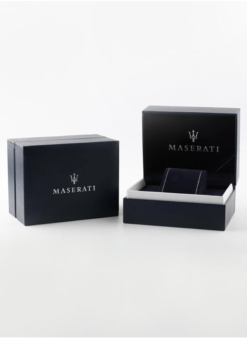 Maserati - Men's Traguardo Chronograph Brown Dial Stainless Steel Watch R8873612003 - 45mm - Image 1