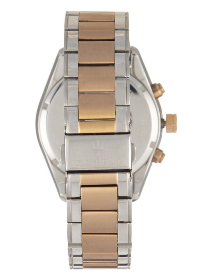Maserati - Men's Traguardo Chronograph Brown Dial Stainless Steel Watch R8873612003 - 45mm - Image 1