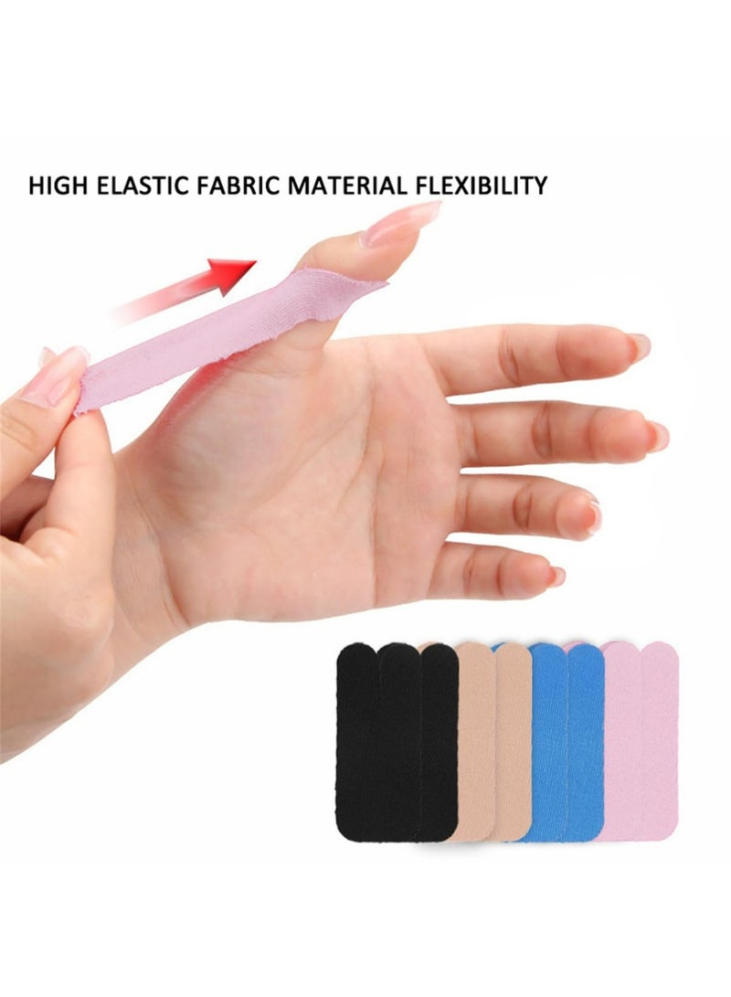 LLASIDO 12 Count Kinesiology Tape for Elbow, Pre-Cut Waterproof Elbow Tape for Elbow Pain Relief Pre Cut, Original Cotton Athletic Tape, Durable Knee Tape for Sports and Long-Lasting Support (Black) - Image 3