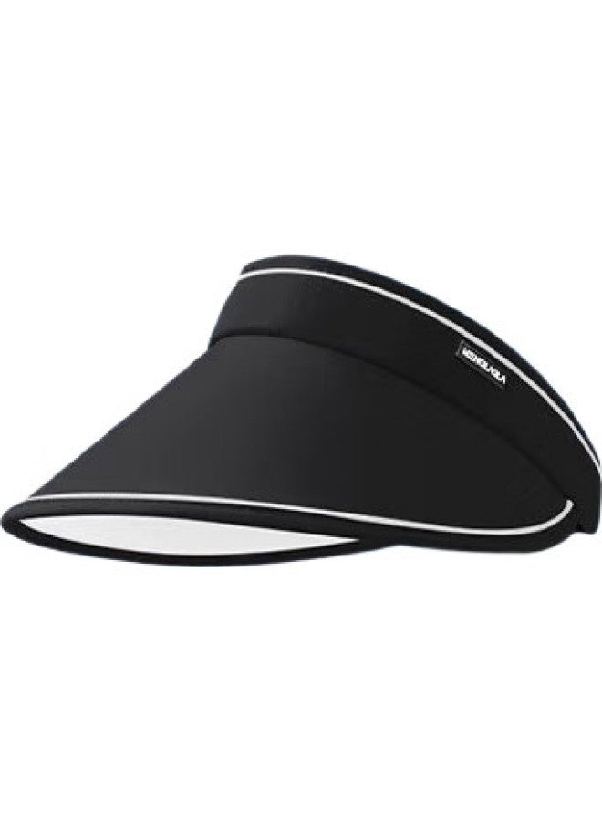 Ousen Sun Hat For Men, Visor Running Cap, Versatile Outdoor Hiking Sun Protection Hat, Cycling Sports Cap With Wide Brim - Image 2