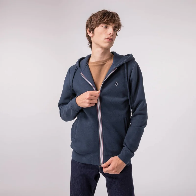 فاجو سنيكرز ميسنيل - هودي أزرق كحلي قطن