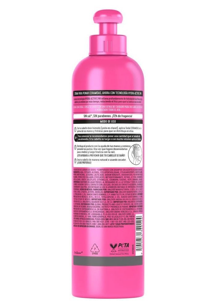 Sedal S.O.S. Ceramides Hair Styling Cream with Micro Ceramides - 300 ml - Image 3