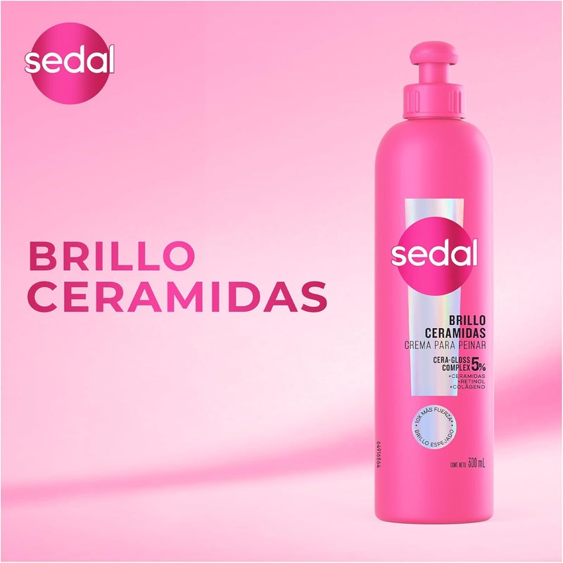 Sedal S.O.S. Ceramides Hair Styling Cream with Micro Ceramides - 300 ml - Image 5