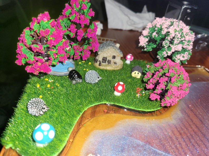 OrgMemory 29pcs Mixed Model Trees, 1.5-4.8 inch(4-12 cm), OrgMemory Fruit Trees, Ho Scale Trees, Model Train Scenery, Architecture Trees, Flower Trees with No Bases - Image 5