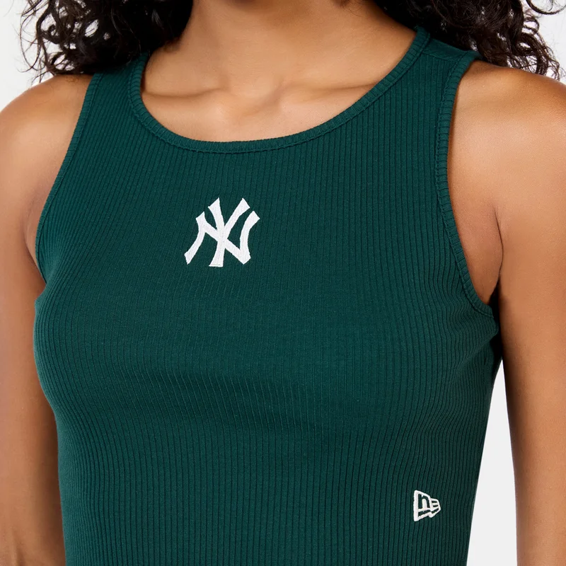 NEW ERA Women's MLB New York Yankees Ribbed Crop Top