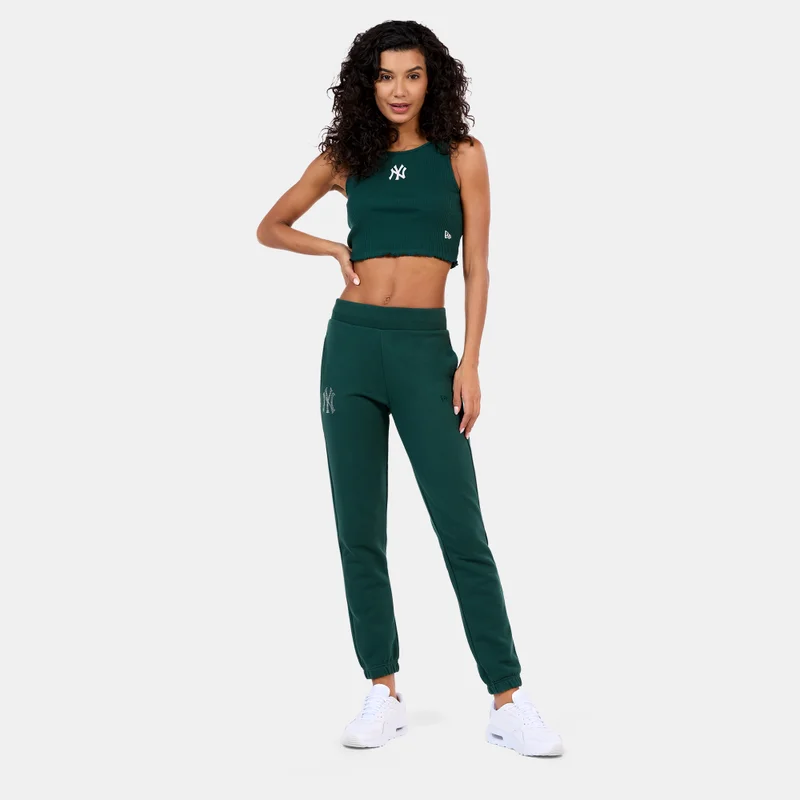 NEW ERA Women's MLB New York Yankees Ribbed Crop Top