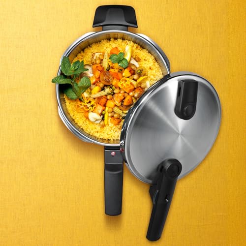 Fissler Vitaquick Premium 2 Piece Set, 2.6 Quart Pressure Skillet and 4.8 Quart Pressure Cooker - Image 4