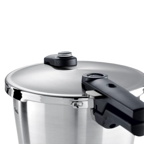 Fissler Vitaquick Premium 2 Piece Set, 2.6 Quart Pressure Skillet and 4.8 Quart Pressure Cooker - Image 5