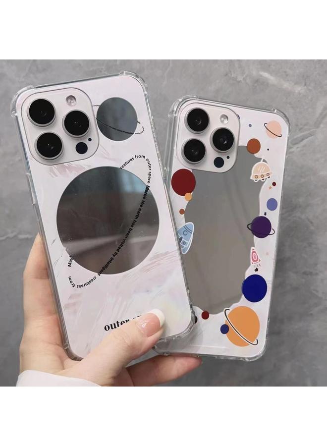 S-TOP Case For iPhone 15 Color Painted Mirror Phone Case - Image 2
