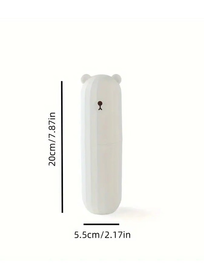 Goolsky 1pc Travel Toiletry Set Toothbrush Box Student Portable Storage Supplies Toothpaste Toothbrush Cup Household Mouthwash Cup, Canisters - Image 3