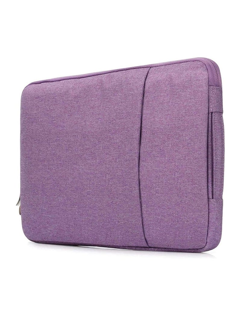 IAF Laptop Bag Soft Fabric Sleeve Case cover notebook Pouch For MacBook Air 13" inch Ipad Pro Lenovo HP Dell Asus Macbook ''A2337 A2179 A1932 2020 2019 2018 Purple