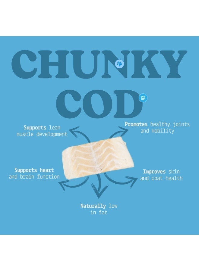 Carnibites Chunky Cod Freeze-Dried Treats for Cats & Dogs – Single-Ingredient, High-Protein Natural Snack - Image 4