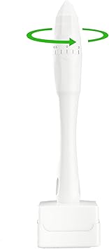 SUCTION Derma Stamp Derma Stamp Hair Growth Men Derma Pen Professional Microneedling Stamp Derma Manual Pen for Face Body Hair Beard Growth Skin Care Home Micro Needling100 Needles 03mm - Image 1