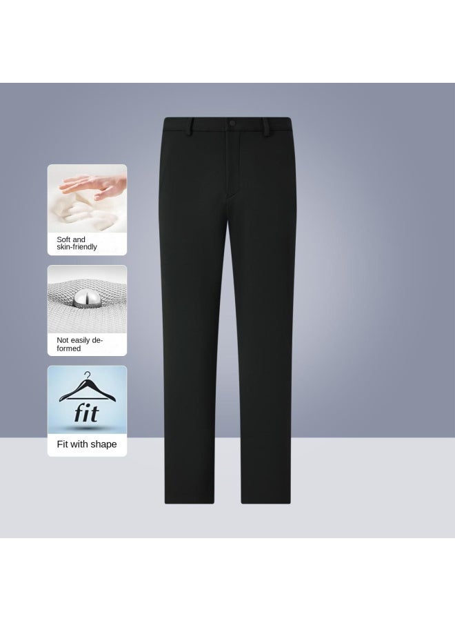 Septwolves Four-way Stretch】autumn Comfortable And Stylish Versatile Trousers For Men, Daily Commute Straight-leg Pants - Image 2
