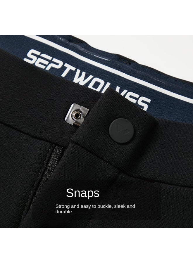 Septwolves Four-way Stretch】autumn Comfortable And Stylish Versatile Trousers For Men, Daily Commute Straight-leg Pants - Image 3