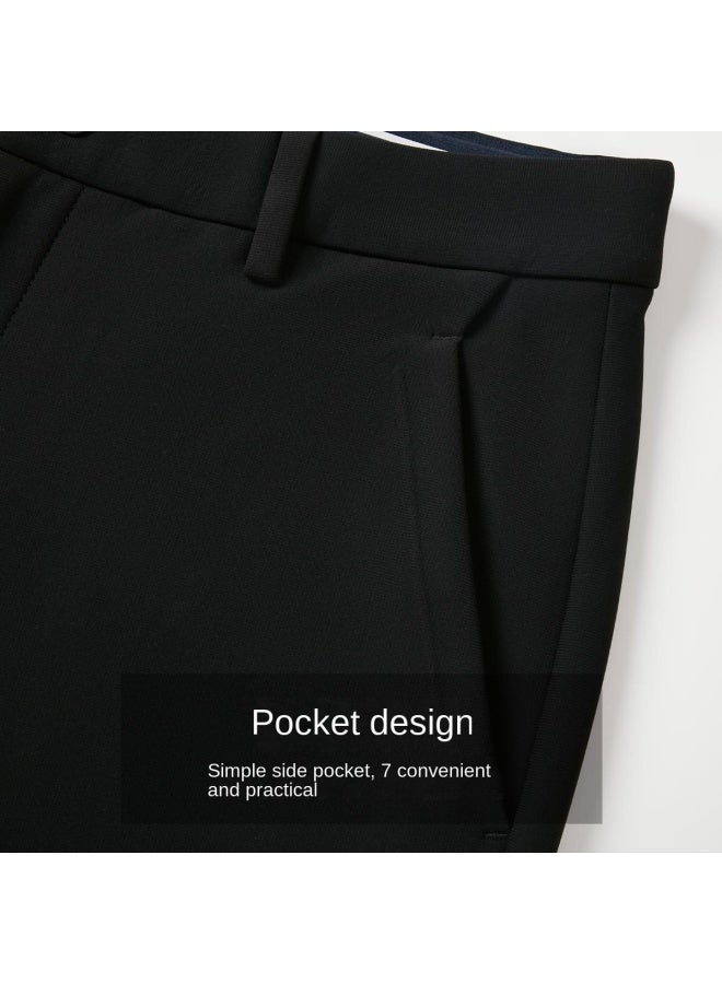 Septwolves Four-way Stretch】autumn Comfortable And Stylish Versatile Trousers For Men, Daily Commute Straight-leg Pants - Image 5