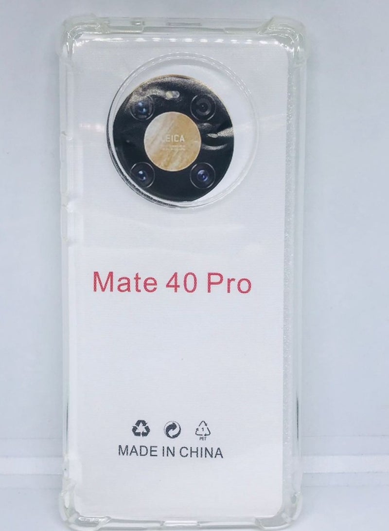 ELTRAZONE Huawei Mate 40 Pro 5G Case Cover Back  Shell Corner for Huawei Mate 40 Pro 5G (Clear) - Image 3