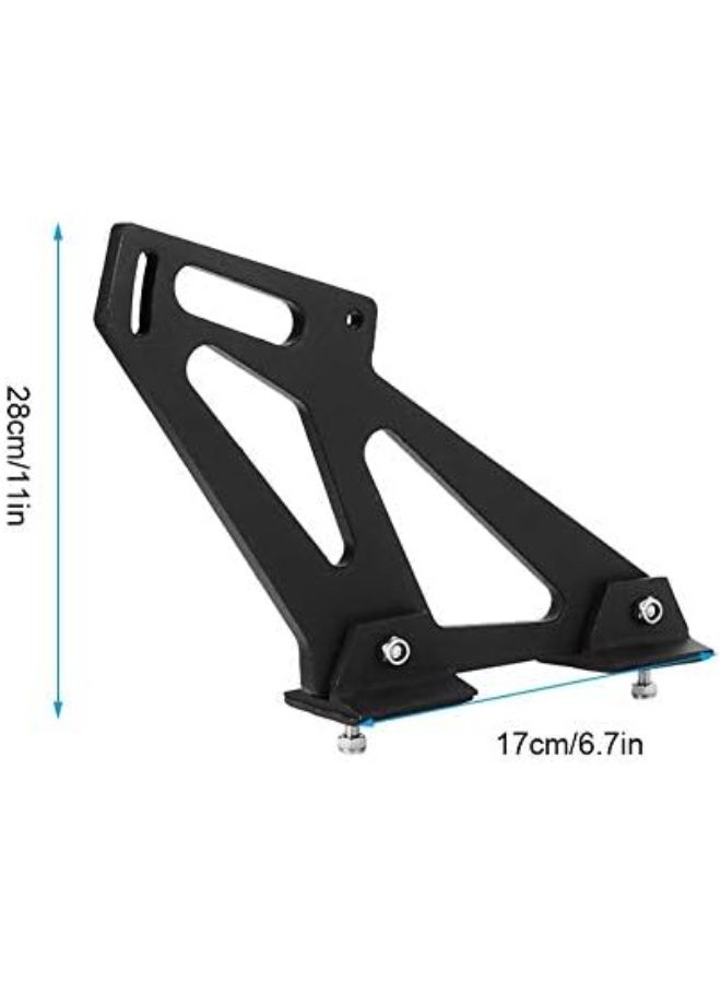 Aramox حوامل تركيب الجناح، أرجل جناح السيارة العالمية من سبائك الألمنيوم CNC، حوامل تركيب جناح خلفي لصندوق السيارة للسباقات - Image 1