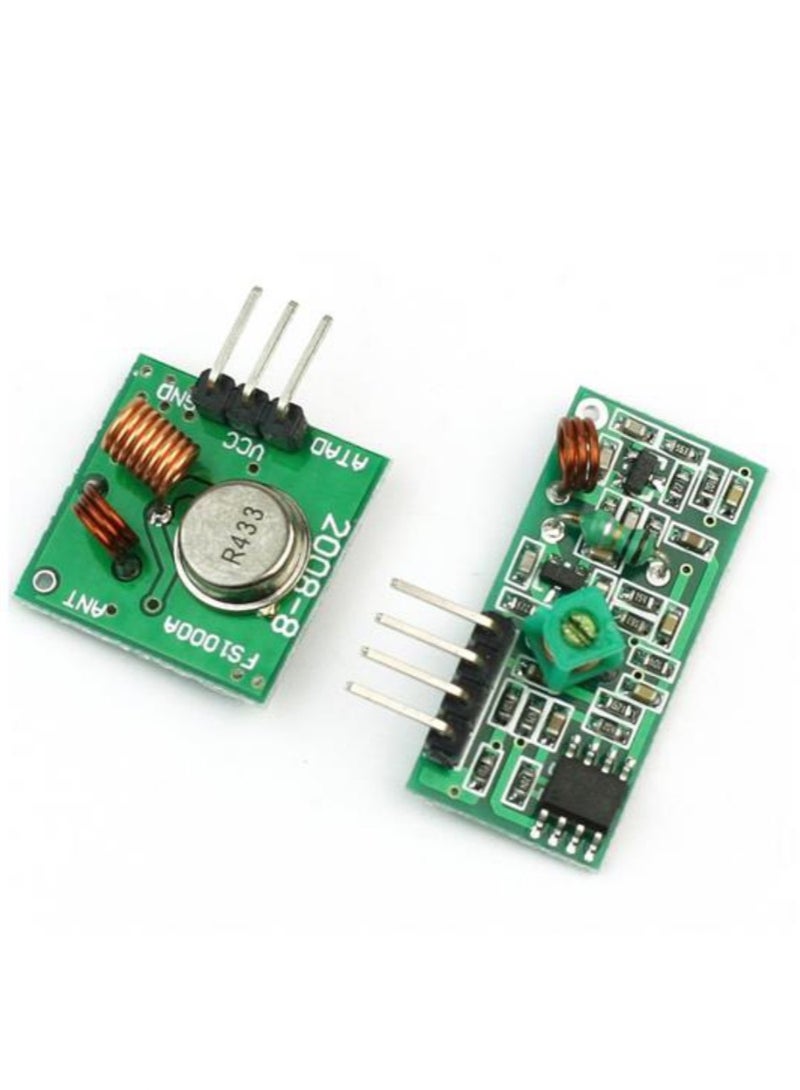 Arduino RF Transmitter & Receiver Kit – 433MHz Wireless Module 