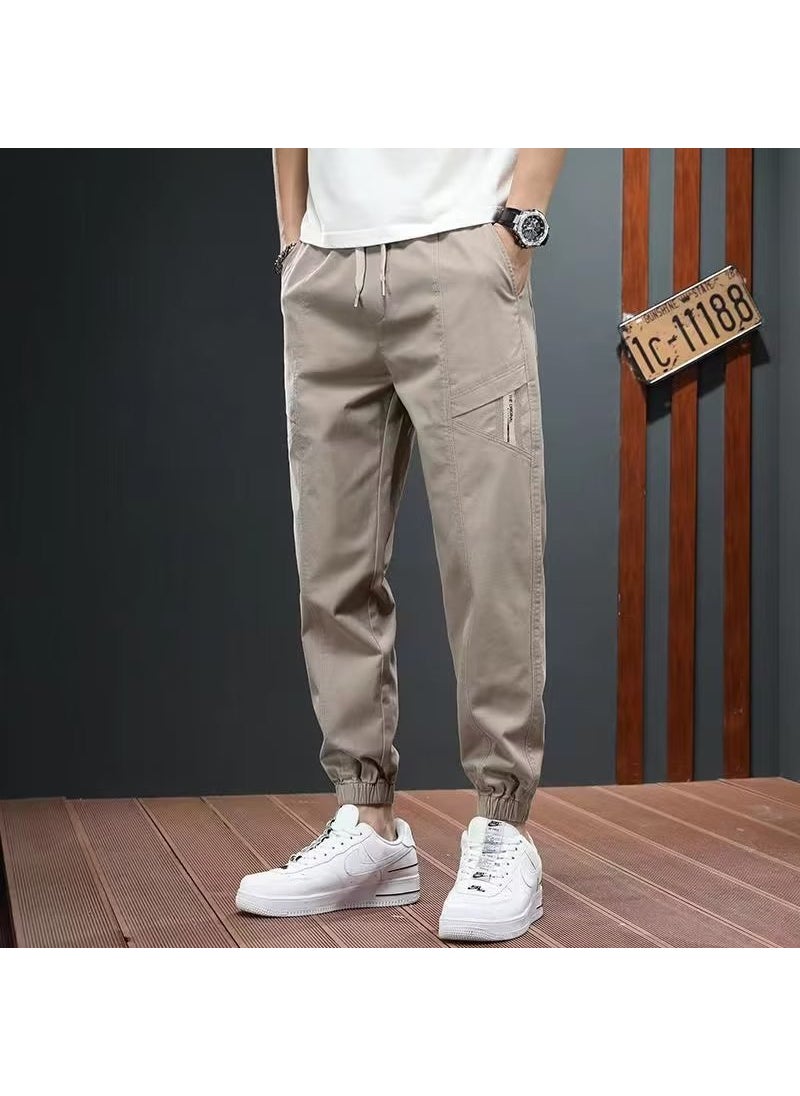 Mens 2023 Autumn Slim Chinos Cool Joggers Casual Ankle Pants Black - pzsku/Z9413E03467F52B562801Z/45/_/1732185734/429797f1-d59f-477f-afba-dbf898349168