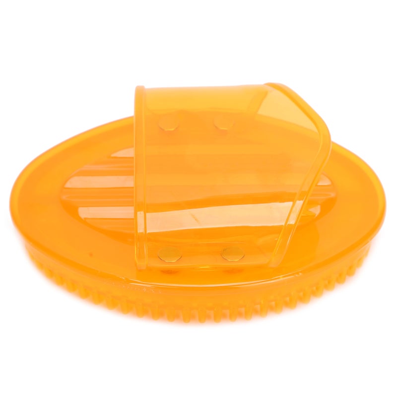 Meridians Massage Brush Whole Body Relaxation Massage Comb Essential Oil BrushYellow - Image 2