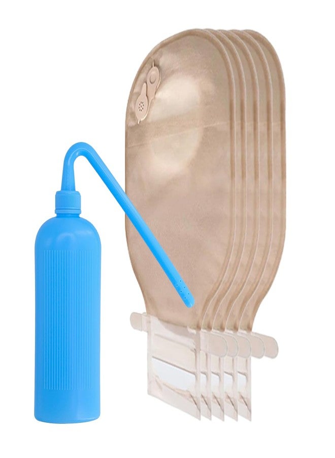 MED 2-Piece Ostomy Bag with Smart Vent & 12-Hole Wash Bottle - Leak-Control System (5) - Image 1