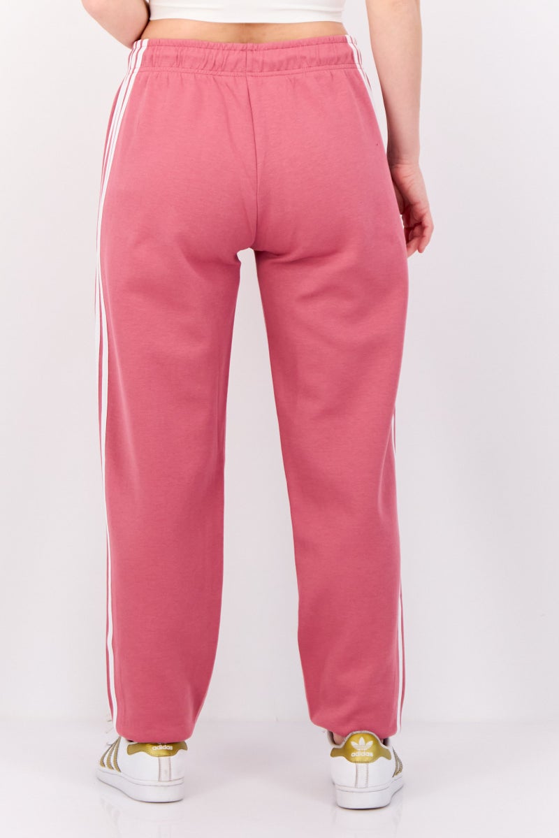 Adidas Women Regular Fit Brand Logo Outdoor Jogger Pants, Mauve  - Image 4