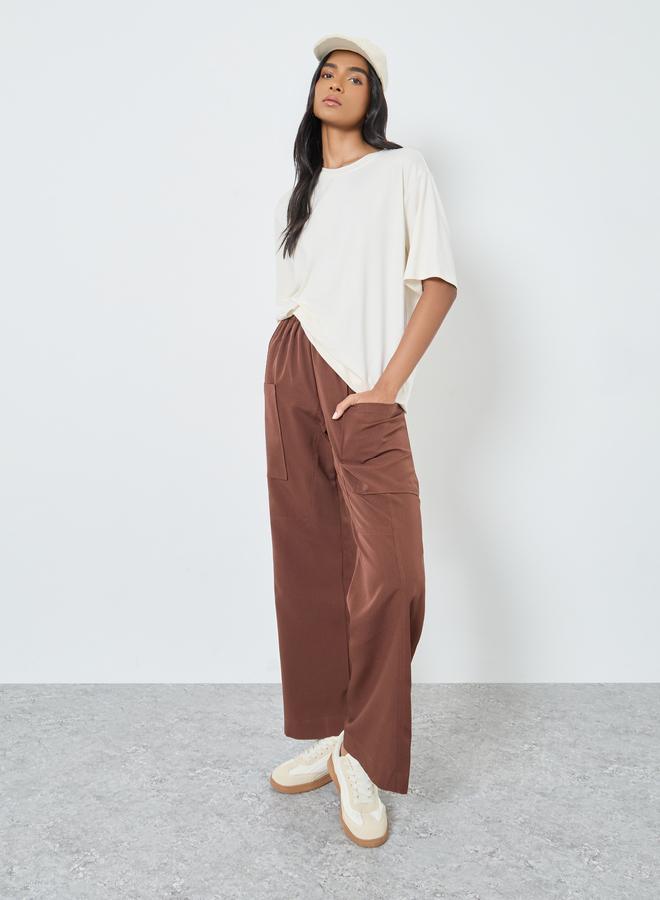 Take Two Women Cream Oversized T-Shirt - Image 2