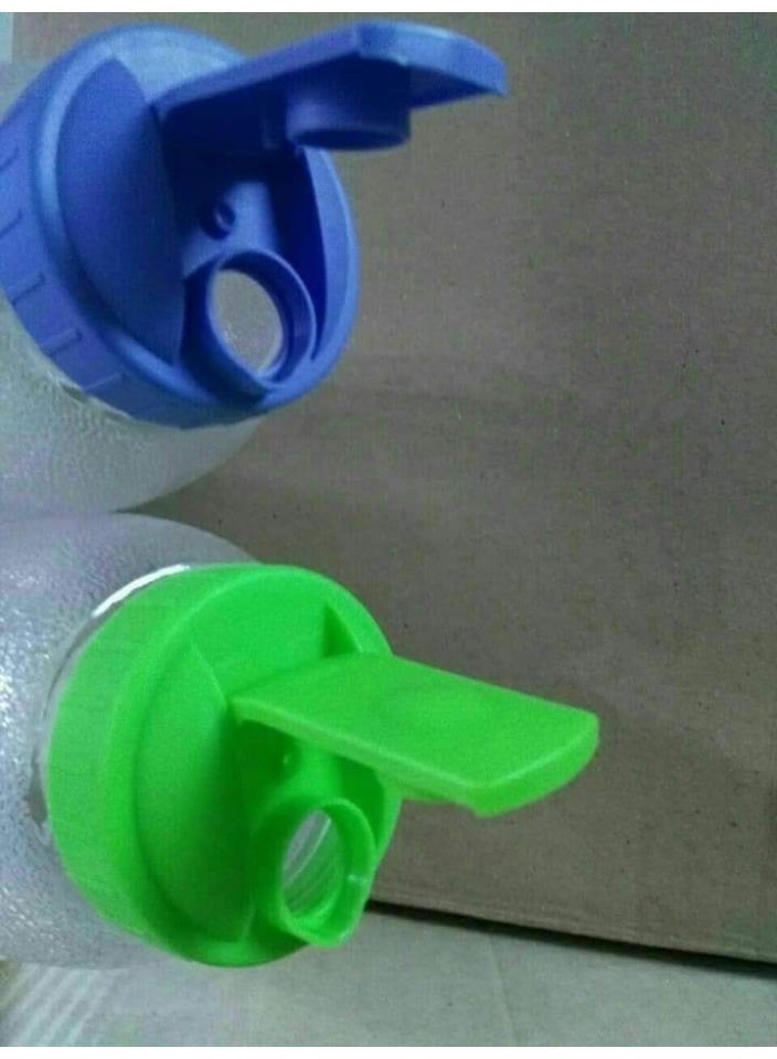 Lamsa Plastic water bottle, 2 pieces, multi-colored - Image 1