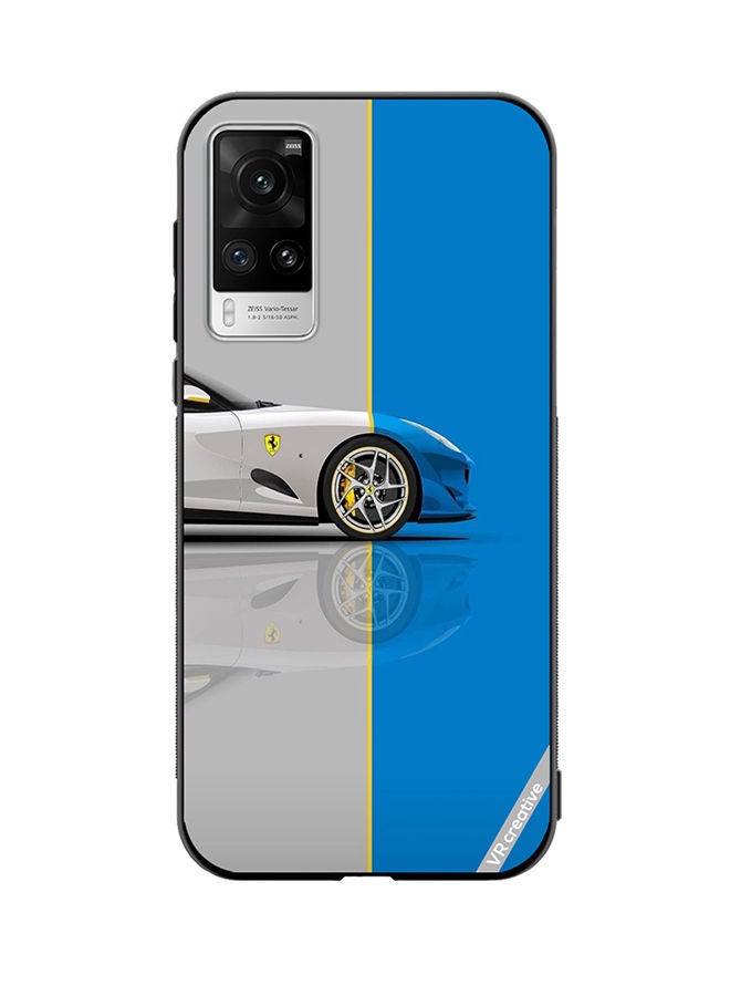 VR CREATIVE Protective Case Cover For Vivo X60 Pro Car Design Multicolour - Image 1