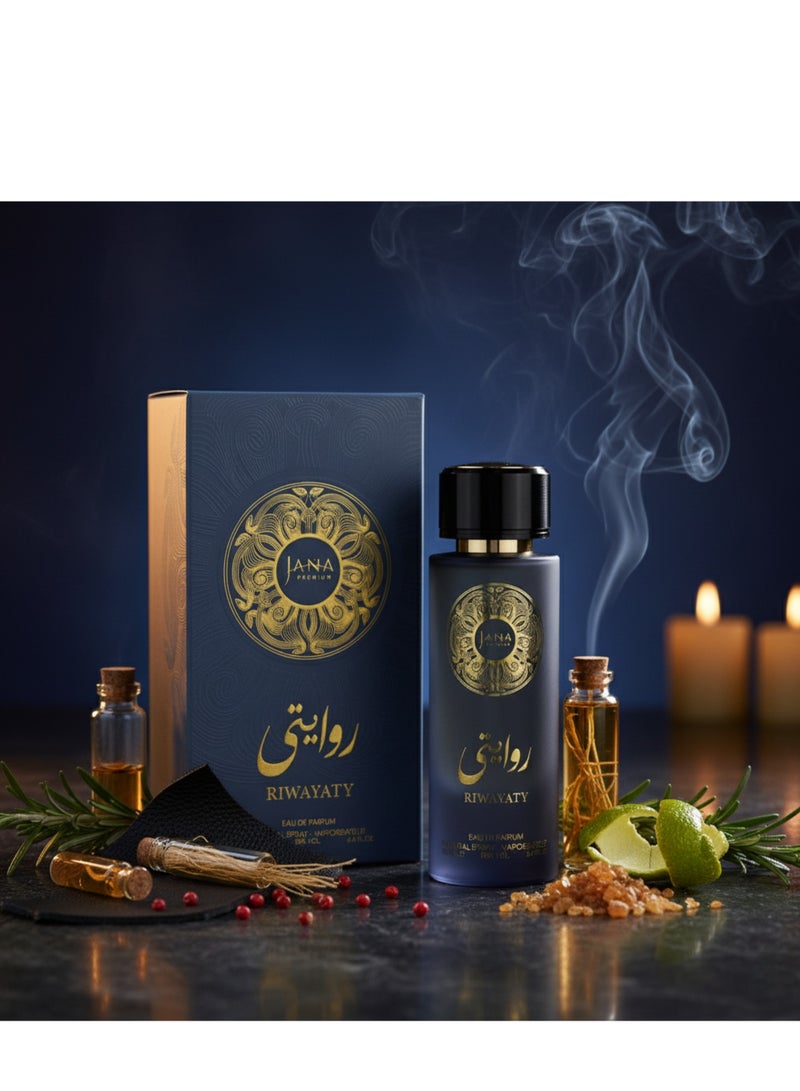 Jana Beauty Riwayaty eau de parfum for man & women-100ml- by jana beauty - Image 5