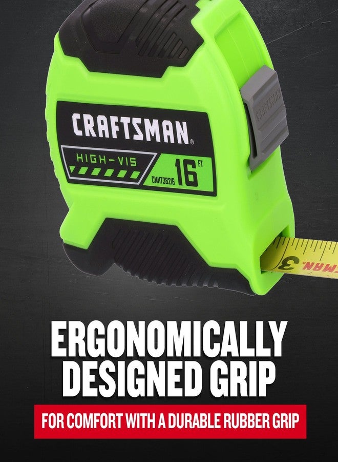 CRAFTSMAN High-Visibility Tape Measure 16 FT (CMHT38216S) - Image 5