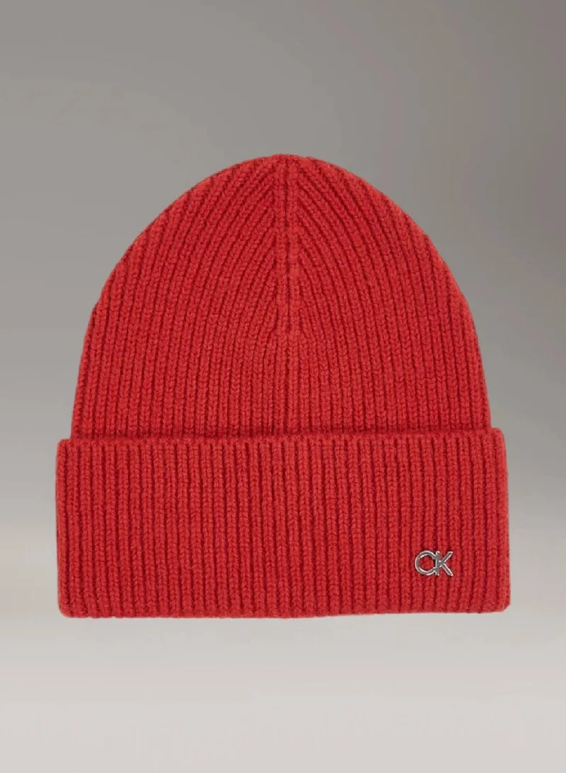 كالفن كلاين قبعة من مزيج الكشمير والصوف