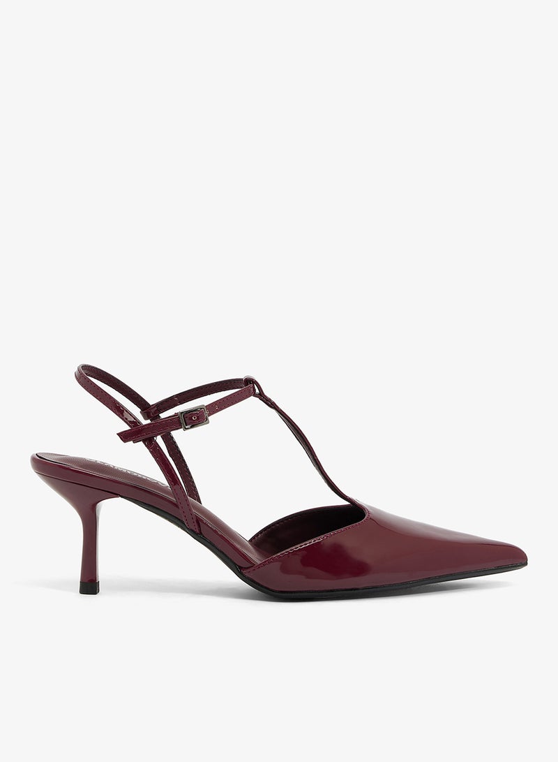 GLAMOROUS Casual Mules Heeled Sandals - Image 1