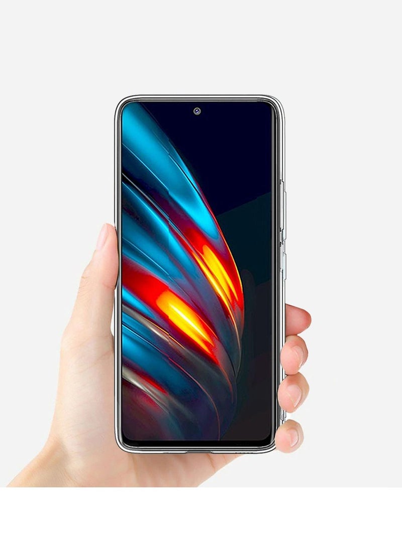 Wtech TPU Soft Corner Case Cover For Tecno Pova 2 4G Clear - Image 2