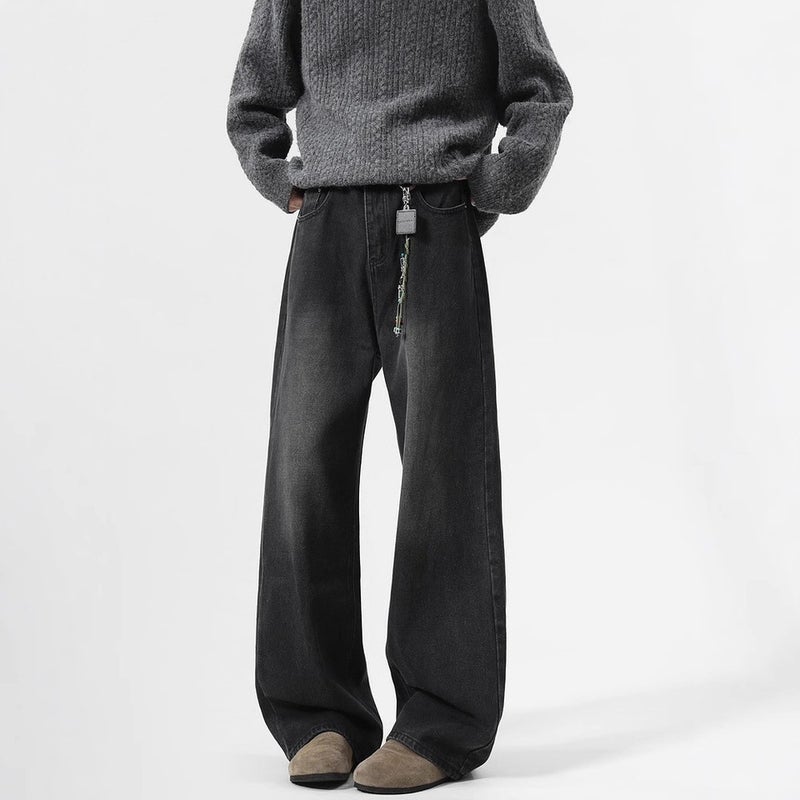 Unisex Casual Daily Denim Jeans - Image 1