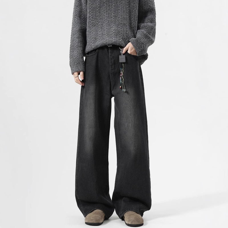 Unisex Casual Daily Denim Jeans - Image 5
