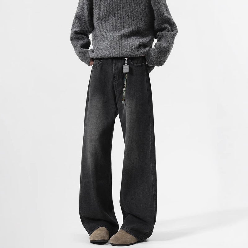 Unisex Casual Daily Denim Jeans - Image 4